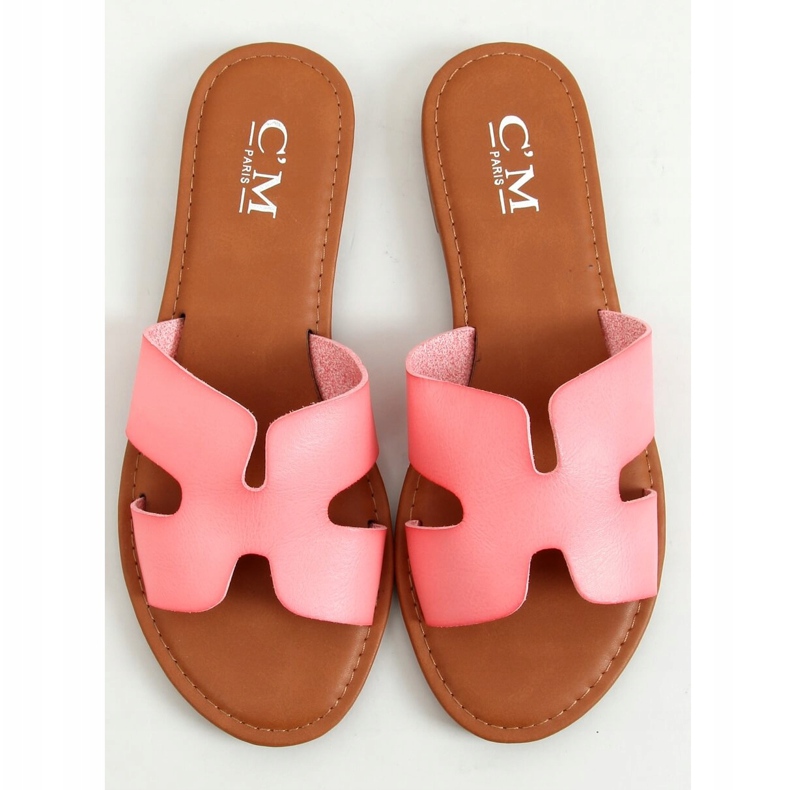 Rosa kvinnors rosa tofflor 55-2 Rosa 1