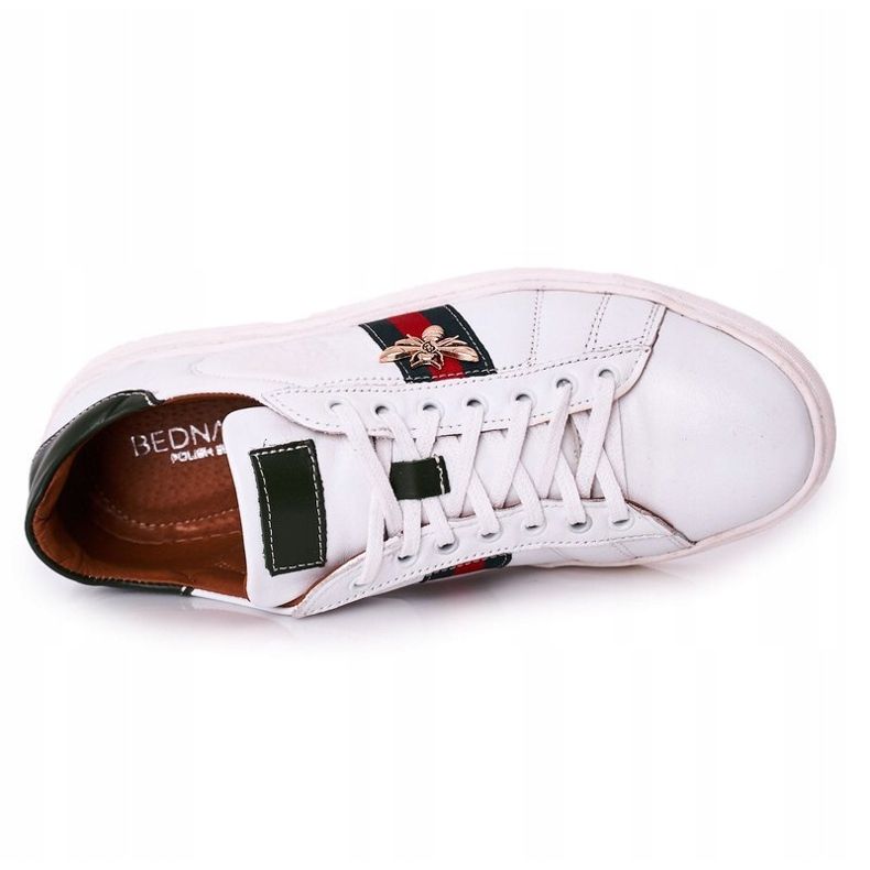 Bednarek Polish Shoes Herrskor Skor Sneakers Bednarek Vit 1