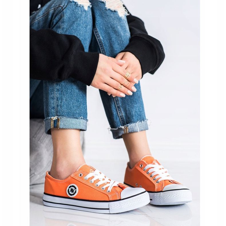 New Age sneakers orange 2