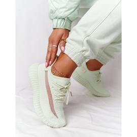 PS1 Kvinnors sportskor Sneakers Ljusgrön Amazing 2