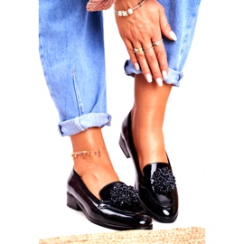 Lackerade Mockasiner Vinceza 21-10527 Svart 2