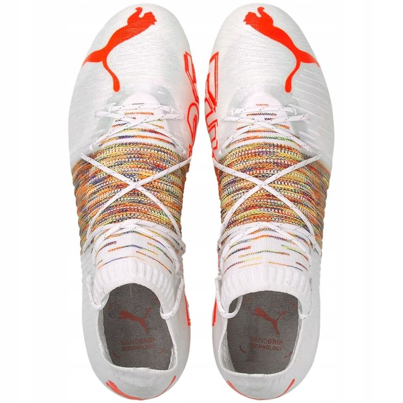 Fotbollsskor Puma Future Z 1.1 Fg Ag 106028 03 vit 1