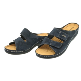 Inblu damskor 158D177 marinblå 3