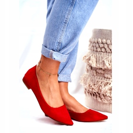 EVE Ballerinor för kvinnor i Spitzmocka Red Westley röd 1