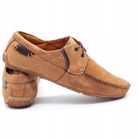 Olivier Loafers för män 297 brun 3