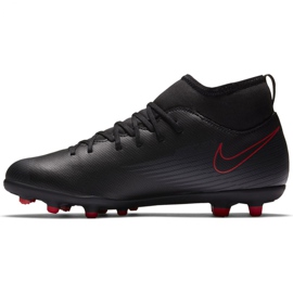 Nike Mercurial Superfly 7 Club FG / MG Jr AT8150 060 fotbollsskor svart svart 2