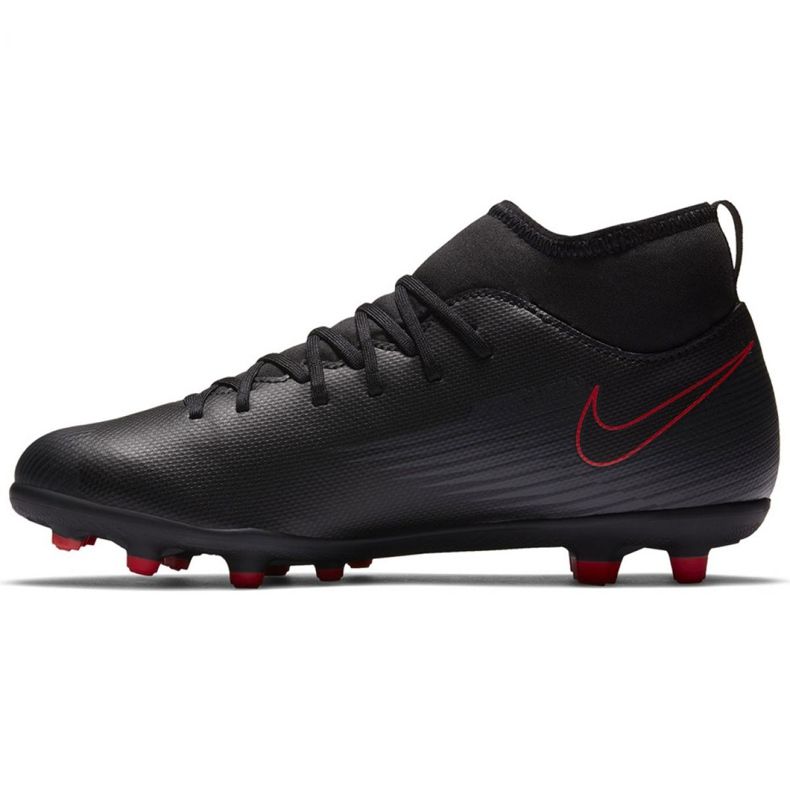 Nike Mercurial Superfly 7 Club FG / MG Jr AT8150 060 fotbollsskor svart svart 2