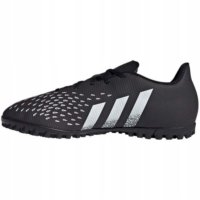 Adidas Predator Freak.4 Tf M FY1046 fotbollsskor svart svart 1