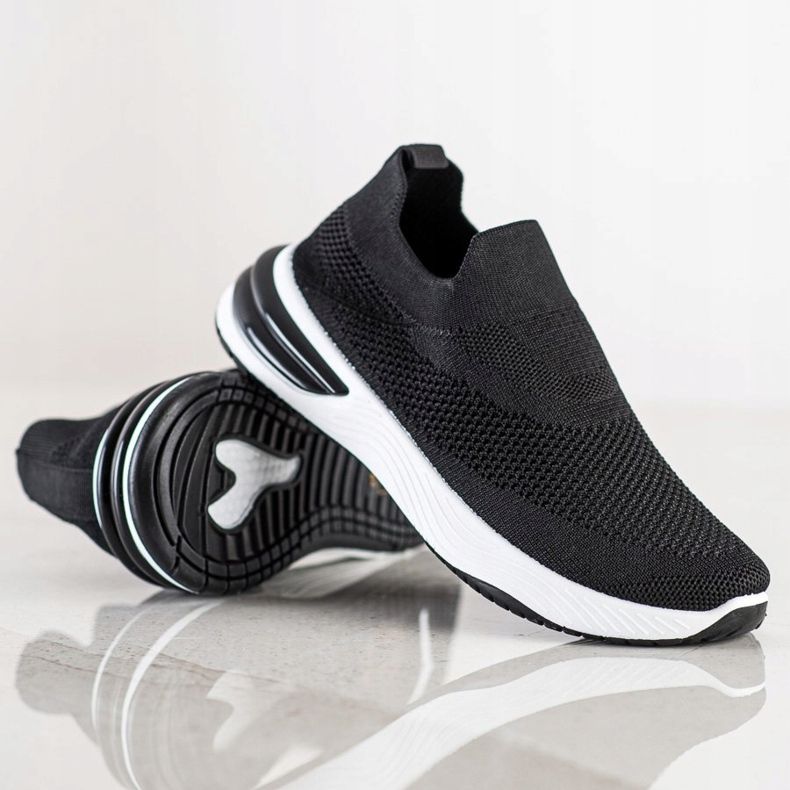 SHELOVET Slip-on sneakers svart 1