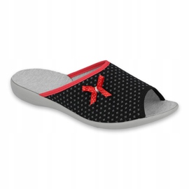 Befado damskor pu 254D109 Viki svart röd 1