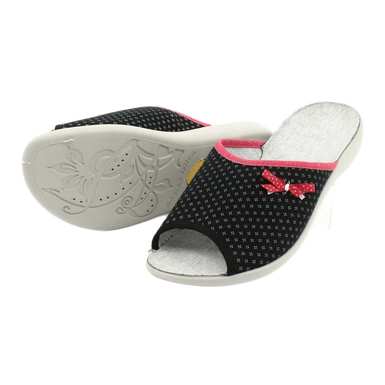 Befado damskor pu 254D109 Viki svart röd 4