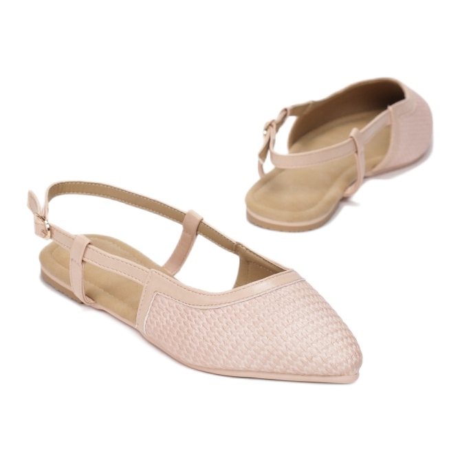 Vices Kvinnosandaler 3296-14 beige-rosa 2