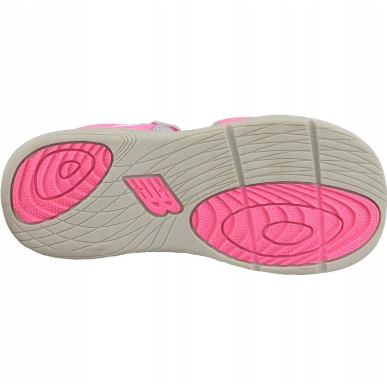 Sandaler New Balance Sandal K K2004GRP rosa grå 3