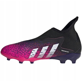 Adidas Predator Freak.3 Ll Fg Jr FW7529 fotbollsskor mångfärgad rosa 1