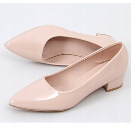 Lågklackade pumps beige CC206P Beige 1