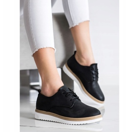 SHELOVET Casual svarta skor 1