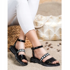 Filippo Svarta mode sandaler 1