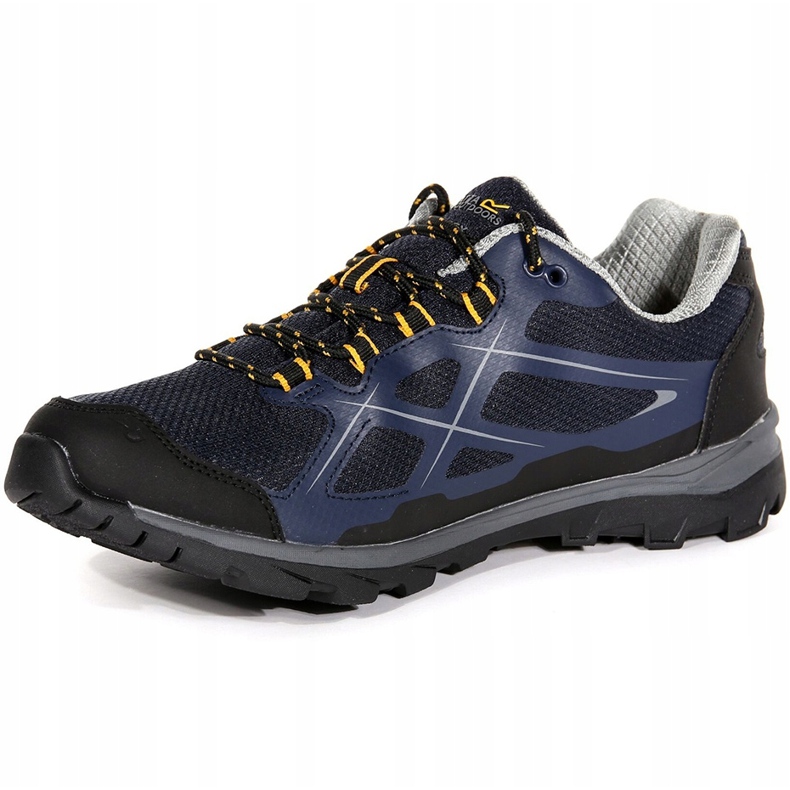 Regatta Kota Low M RMF489 21 skor svart marinblå orange 2