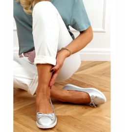 Silver ballerinor för kvinnor DY-10 Silver 1