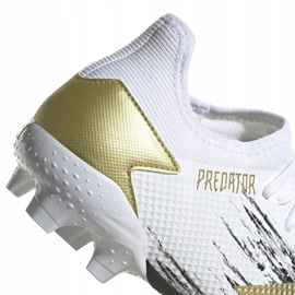Adidas Predator 20.3 L Fg M FW9197 fotbollsskor gyllene 3