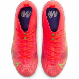 Nike Mercurial Superfly 8 Pro Fg Jr CV0804 600 fotbollsskor orange orange 1