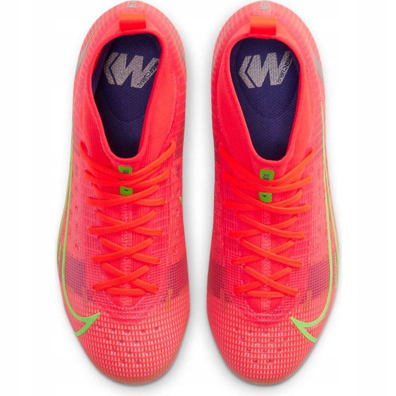 Nike Mercurial Superfly 8 Pro Fg Jr CV0804 600 fotbollsskor orange orange 1