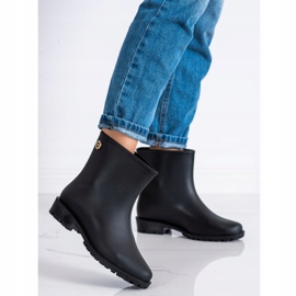 SHELOVET Klassiska matt galoscher svart 1