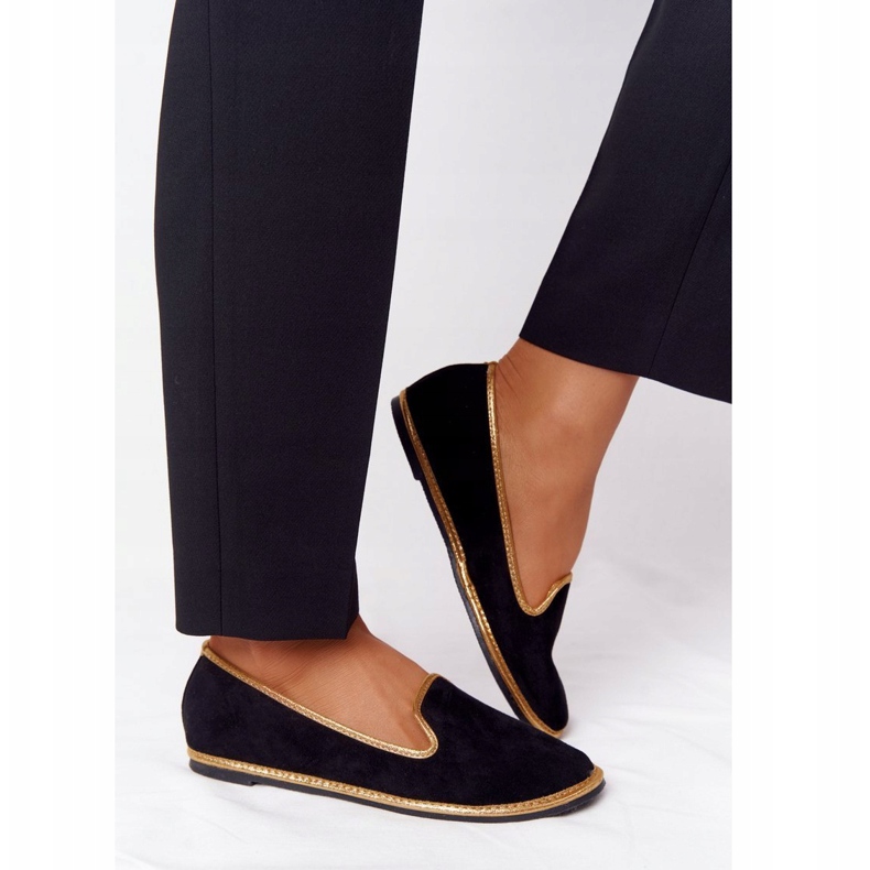 Dam mocka loafers Lu Boo svart 1