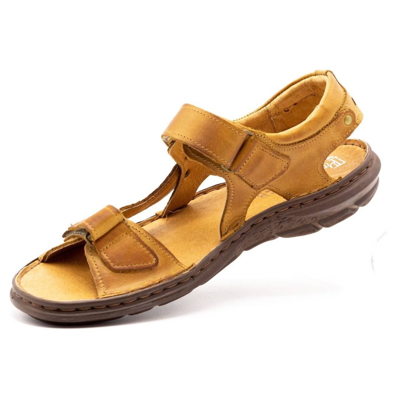 Polbut 277 röda sandaler orange 1