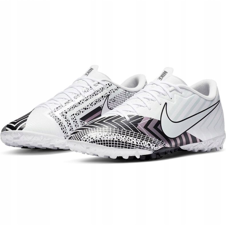 Nike Mercurial Vapor 13 Academy Mds Tf M CJ1306 110 fotbollsskor vit, vit, svart vit 2