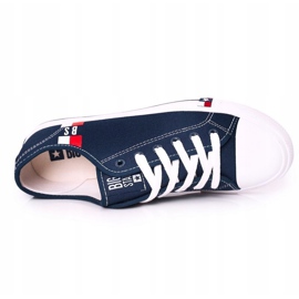 Herr Big Star HH174326 Marinblå sneakers 1