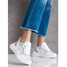 Sweet Shoes Sneakers med glitter vit 1