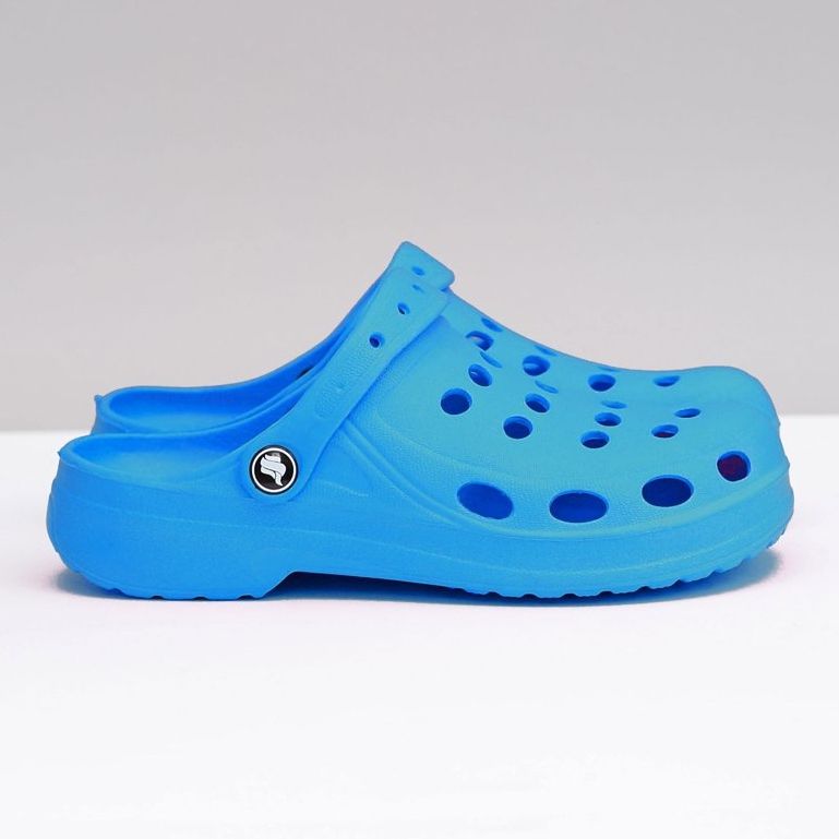 Flameshoes Dam Tofflor Eva Blue Foam Crocs blå 1