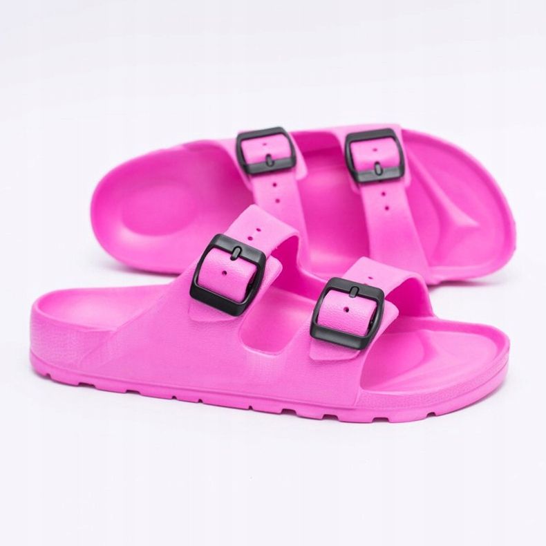 Flameshoes Ljusrosa trädgårds tofflor för kvinnor 2