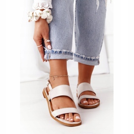 Maciejka 05167-25 Golden Leather Sandals gyllene 1