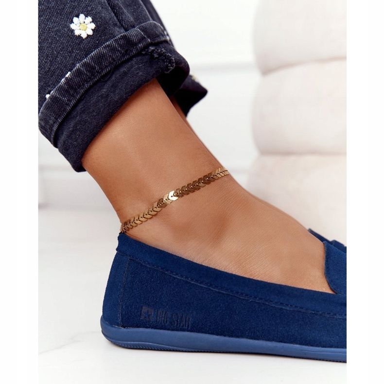 Dam Mocka Loafers Big Star HH274663 Marinblå 1