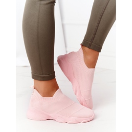 PS1 Kvinnors sportskor Slip-on rosa yogaklass 1