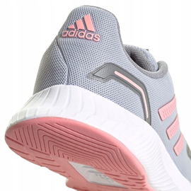 Adidas Runfalcon 2.0 K barnskor grå-rosa FY9497 4