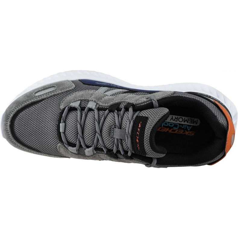 Skechers Matera 2.0-Ximino M 232011-GYMT marinblå orange grå 2