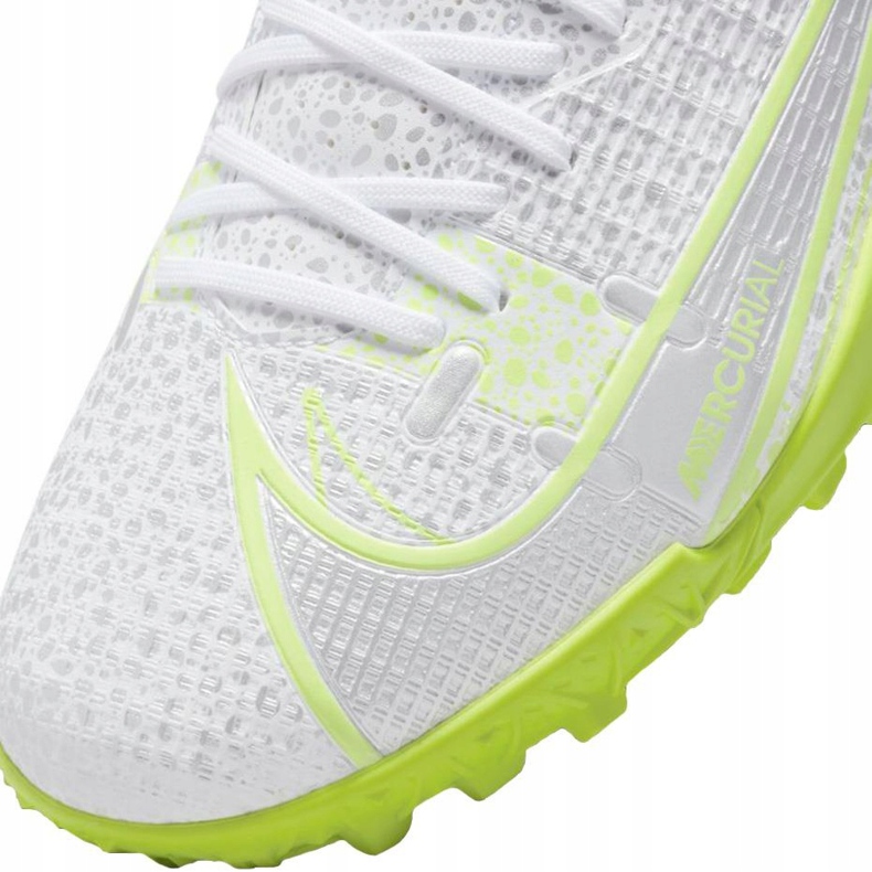 Nike Mercurial Vapor 14 Academy Tf CV0978 107 fotbollsskor silver- 4