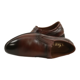 Lukas Herrformella, slip-on skor 284 bruna 10