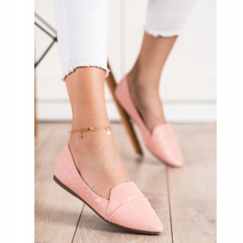 Seastar Moderiktiga ballerinor med ekoläder rosa 1