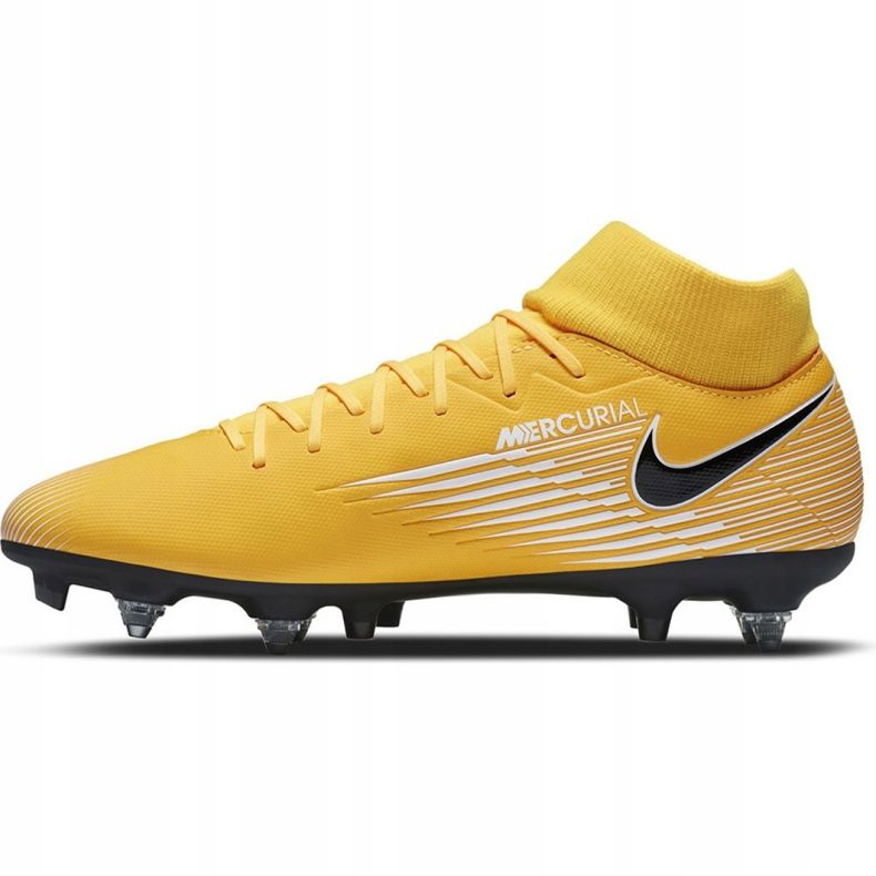 Nike Mercurial Superfly 7 Academy Sg Pro Ac M BQ9141 801 fotbollsskor mångfärgad gul 2