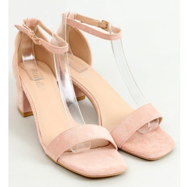 Sandaler med låga klackar rosa X503-21SA-2 Rosa 1