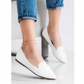 Seastar Moderiktiga ballerinor med ekoläder vit 1