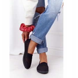 Openwork Slip-On Black Chillout Sneakers svart 2