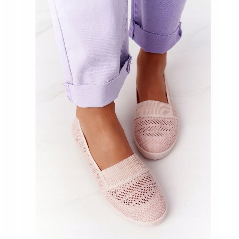 Openwork Slip-On Pink Chillout Sneakers rosa 2