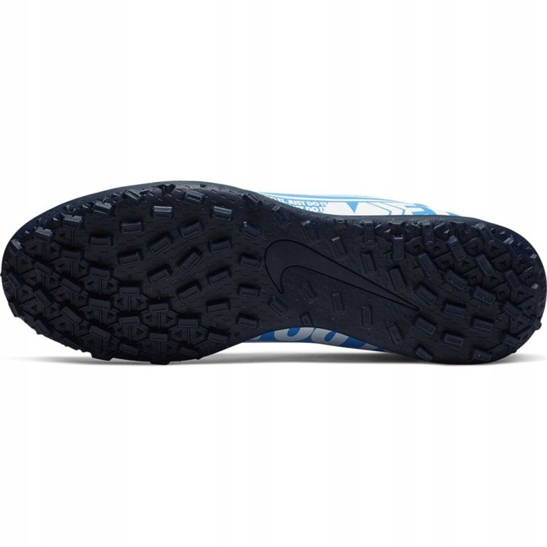 Nike Mercurial Superfly 7 Club Tf Jr AT8156 414 fotbollsskor mångfärgad blå 2