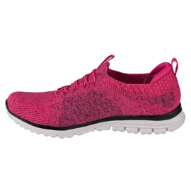Skechers Luminate-She's Magnificent W 104075-HPBK svart rosa 1