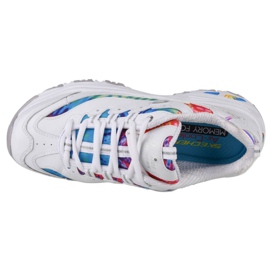 Skechers D'Lites Summer Fiesta W 149015-WMLT vit svart 2
